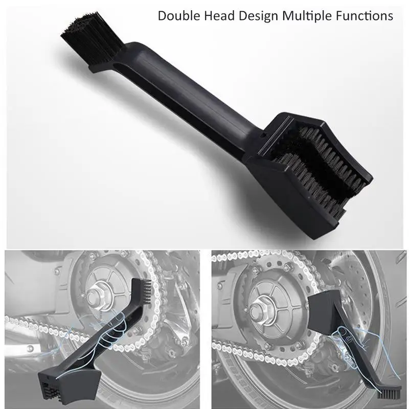 Высокое качество, езды на велосипеде, мотоцикле и велосипедные щетка для чистки цепи Шестерни гранж на изгиб щеточная машинка на открытом воздухе Очиститель скруббер инструмент
