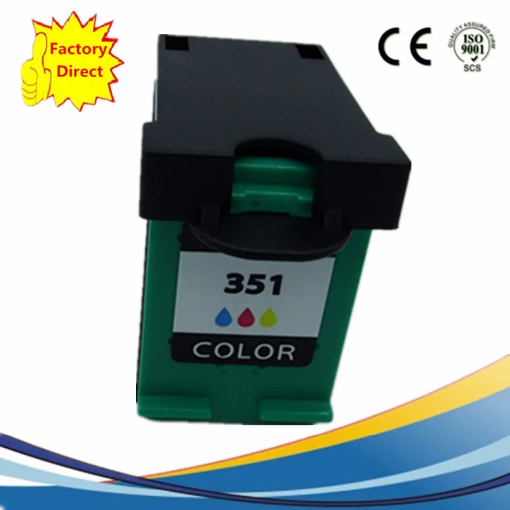 Картриджи с чернилами 350XL 351XL восстановленные для HP350XL HP351XL Photosmart 4272 5273 4283 4345 5250