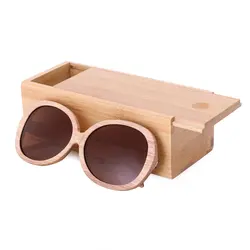 BerWer Новый Для женщин ручной работы деревянные поляризованные солнцезащитные очки бамбуковые деревянные солнцезащитные очки