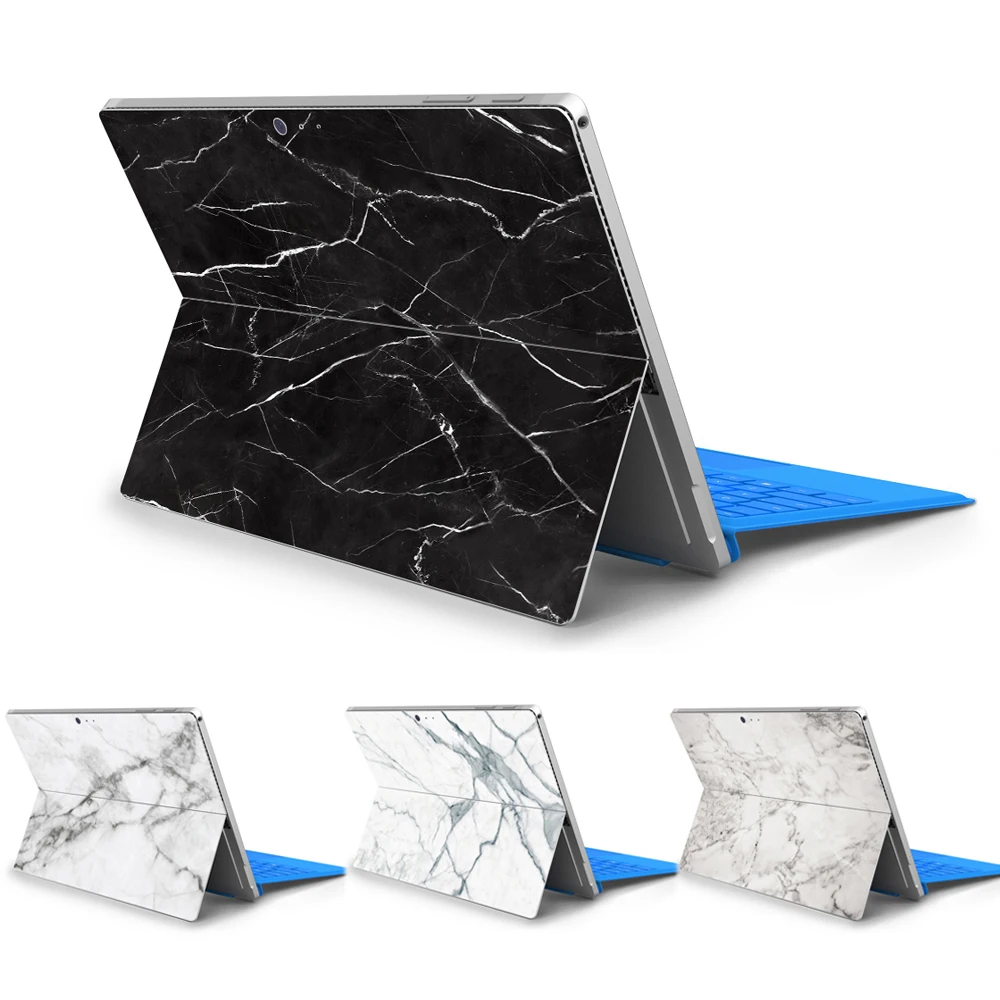

Marble series Laptop Stickers for Microsoft Surface Pro 6 Pro 5 Pro 4 Vinyl Decals Super Slim Notebook Cover Back Skin Sticker