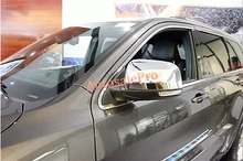 ABS Хром зеркала Обложка отделкой 2 шт. для Jeep Grand Cherokee 2011 2012 2013 2014 2015