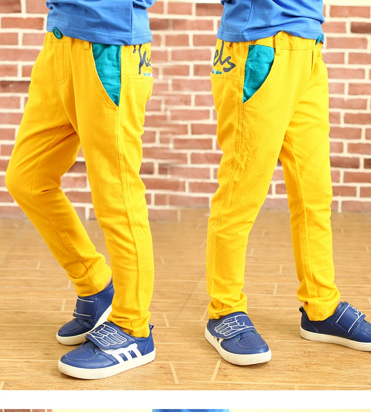 Yellow joggers boys Clearance