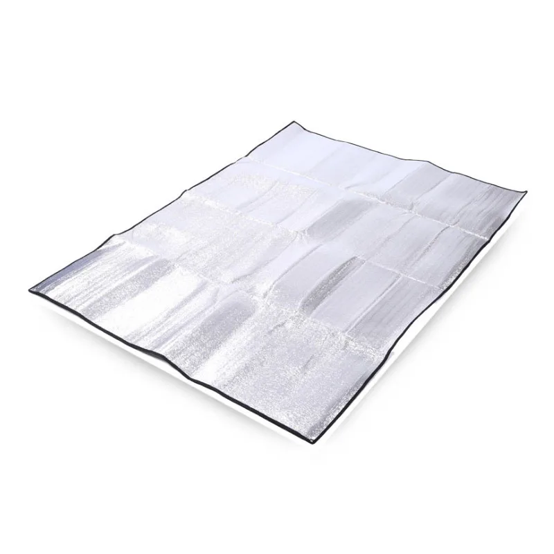 Outdoor Camping Small Pad Double sided Aluminum Foil Moisture Pads