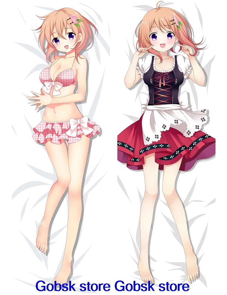 Аниме-это заказ кролика? Gochumon wa Usagi Desu ka? Hoto Kokoa Kafuu Chino Подушка «Dakimakura» обнимающая наволочка