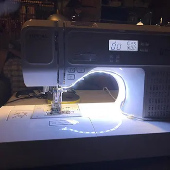 

2019 Hot Sewing Machine LED Light Strip Lighting kit with Touching Dimmer USB Power Adhesive Tape QJ888