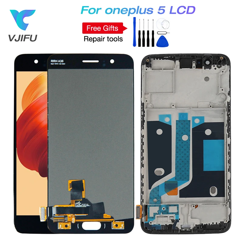 

5.5 inch For Oneplus 5 LCD display Touch Screen Digitizer Premium Assembly Replacement for One Plus Five A5000 Lcd 6GB 8GB RAM