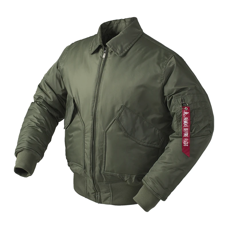 Chamarra B-15 de Alpha Industries, de nailon, para hombre