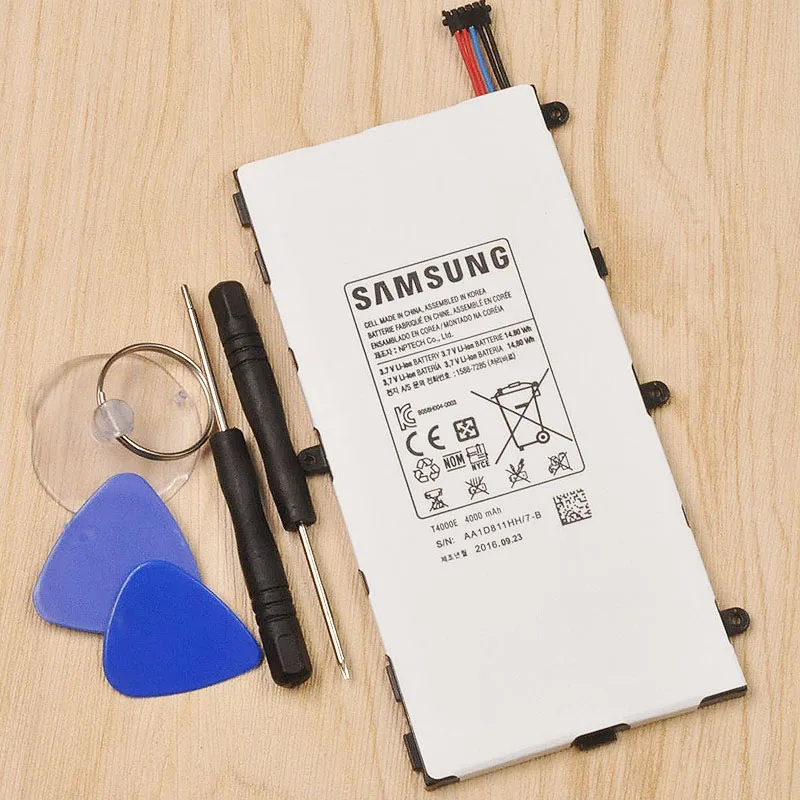 

Guker Replacement T4000E Battery For Galaxy Tab3 7.0 T217a T210 T211 T2105 Genuine Tablet Battery T4000E 4000mAh