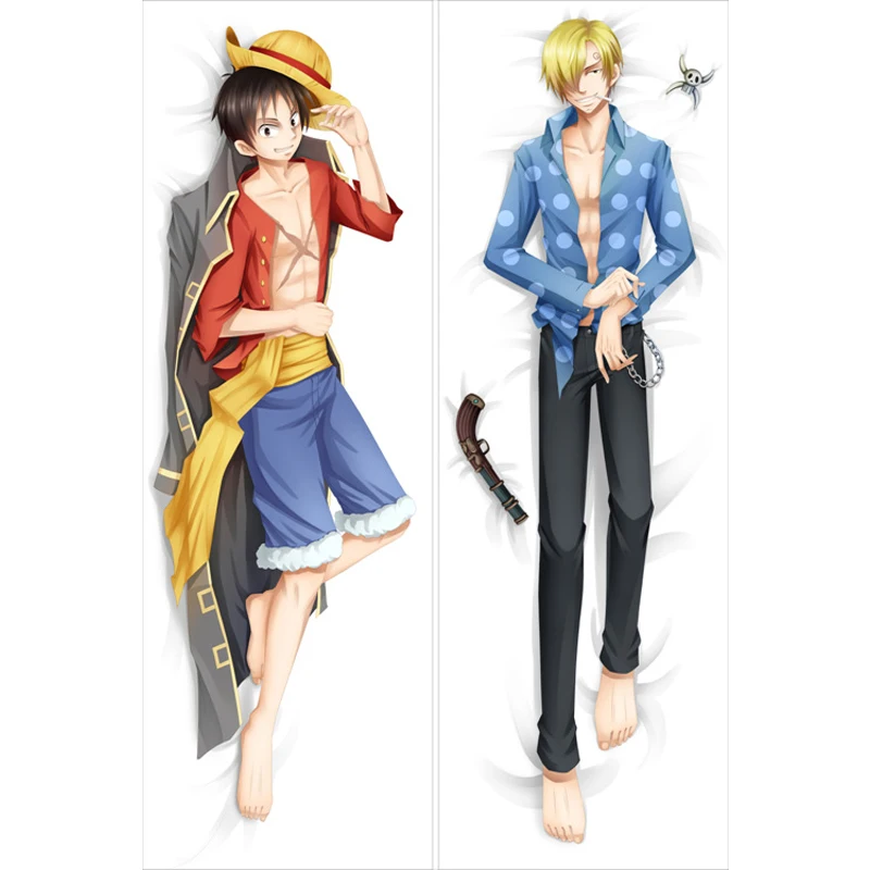 Fashion NEW Dakimakura Anime pillow case cover 150X50CM One Piece Luffy
