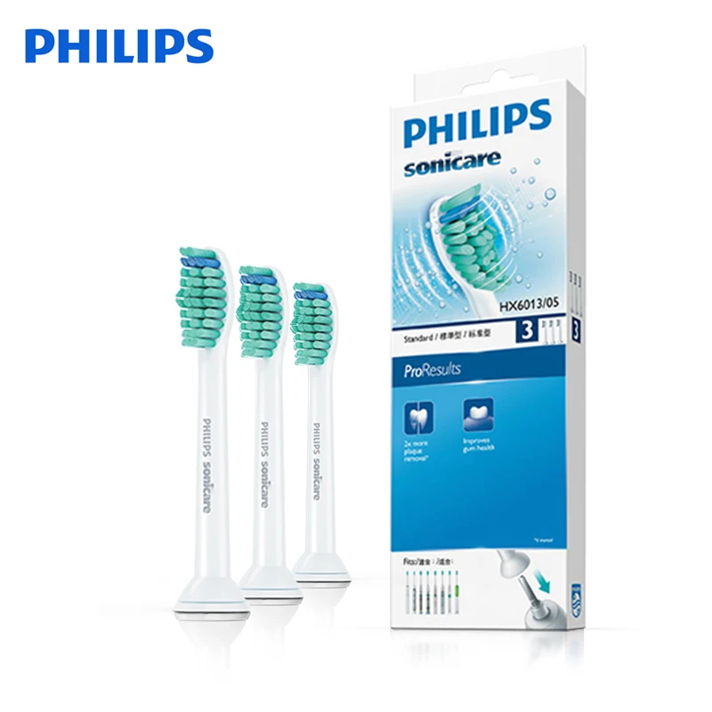 Philips электрическая зубная щетка Sonicare HX6511 с умным переключением индикатор батареи HX6013 3 головки щетки для взрослых - Цвет: HX6013(3 Head)