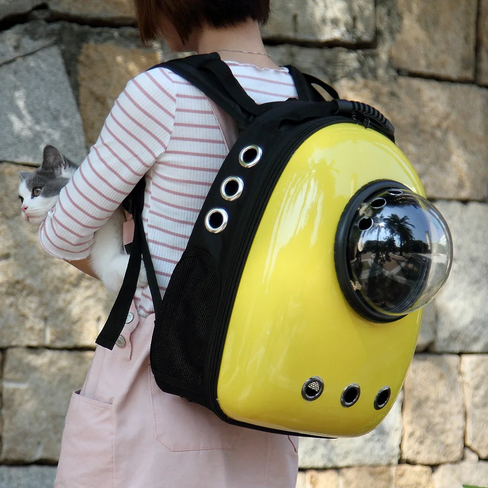 DREAMSOULE Space Capsule Bubble Pet Carrier Waterproof Handbag Backpack for Cat Small Dog Puppy Pet Outdoor Bags Space capsule