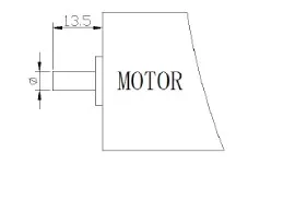 Планетарный редуктор 36 мм Диаметр Квадратный фланец для сборки NEMA17 шаговый двигатель соотношение 14:1 или 19:1 можно выбрать