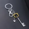 Kingdom Hearts Sora Keyblade Keychain Key Shape Weapon Pendant Key Chain for Women Men Choker Keyring Souvenir Jewelry Gift ► Photo 3/6