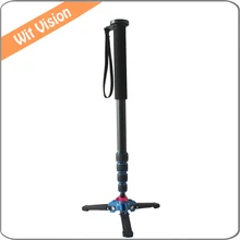 Aluminum Alloy Extendable Monopod for Camera Video Photography with Base and Bag