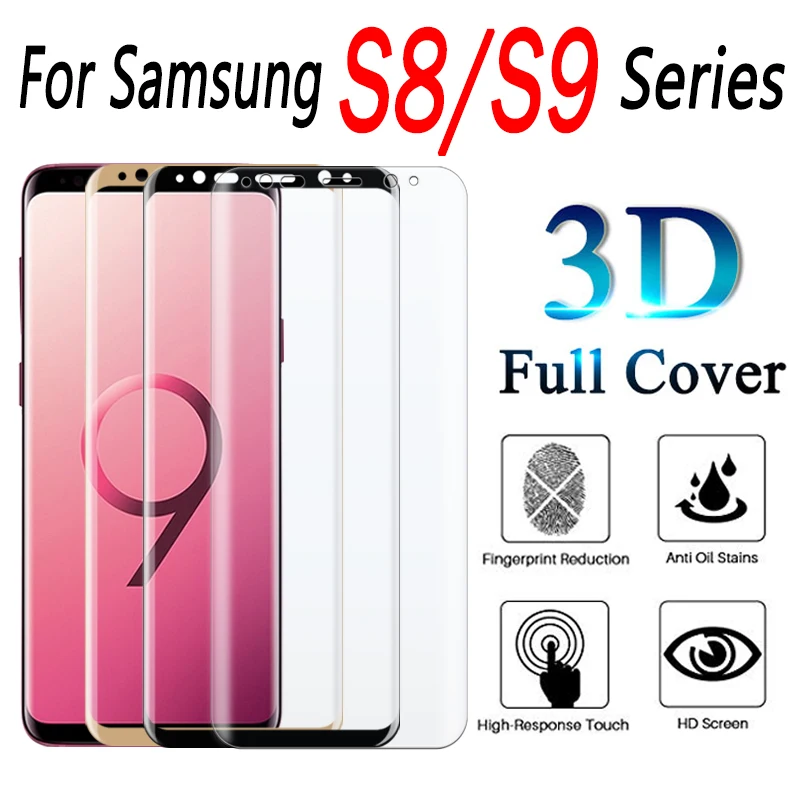 Защитное стекло для Samsung Galaxy s9 s8 plus закаленное 3d-стекло note 8 Защитная пленка экрана
