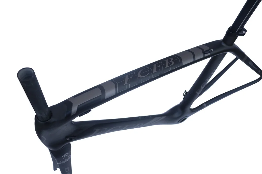 Clearance 2017 FCFB carbon road bike Pro01 road carbon frame 49/52/54/56cm matt BSA bicicleta road bike frame with carbon handlebar 7 Clearance 2017 FCFB carbon road bike Pro01 road carbon frame 49/52/54/56cm matt BSA bicicleta road bike frame with carbon handlebar 7