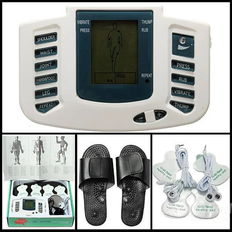 Electrical stimulator relax muscle massage pulse tens of thousands of