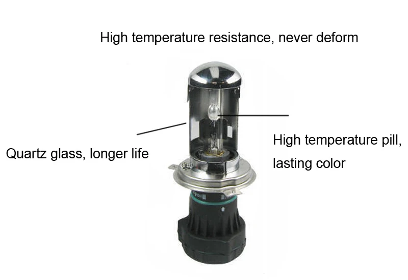 2 шт. фар H4 35 W 12 V ксенона 9004 9007 H13 ксеноновые лампы би ксенон H4 6000 K 3000 K белого и желтого цвета Туман лампа