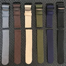 Tessuto di Nylon Cinturino di Ricambio Colorful Fibbia Cinghia Per Perlon cinturino 20 22 millimetri per Xiaomi Huami Amazfit Pace Braccialetto 22 m