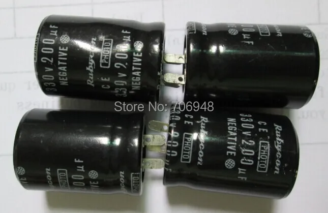 

20pcs Photo flash capacitor 330v 200uf 20*29mm