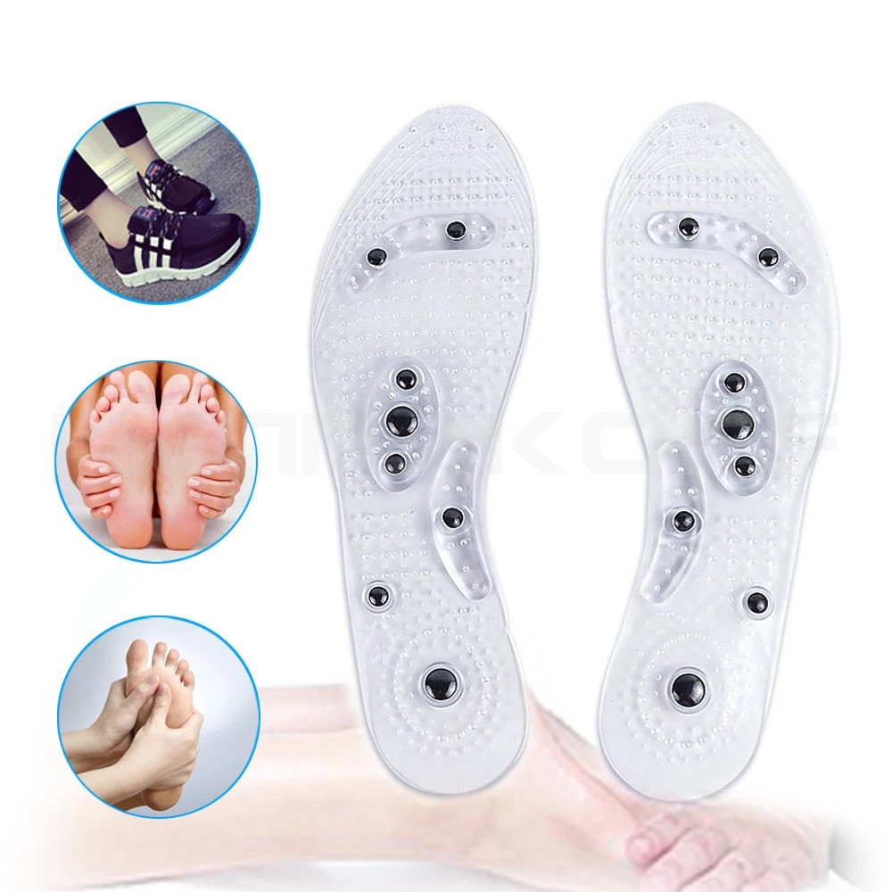 Magnetic Therapy Slimming Silicone Insoles for Weight Loss Foot Massage Health Care Shoes Mat Pad Acupuncture Massaging Insole Magnetic Therapy Slimming Silicone Insoles for Weight Loss Foot Massage Health Care Shoes Mat Pad Acupuncture Massaging Insole