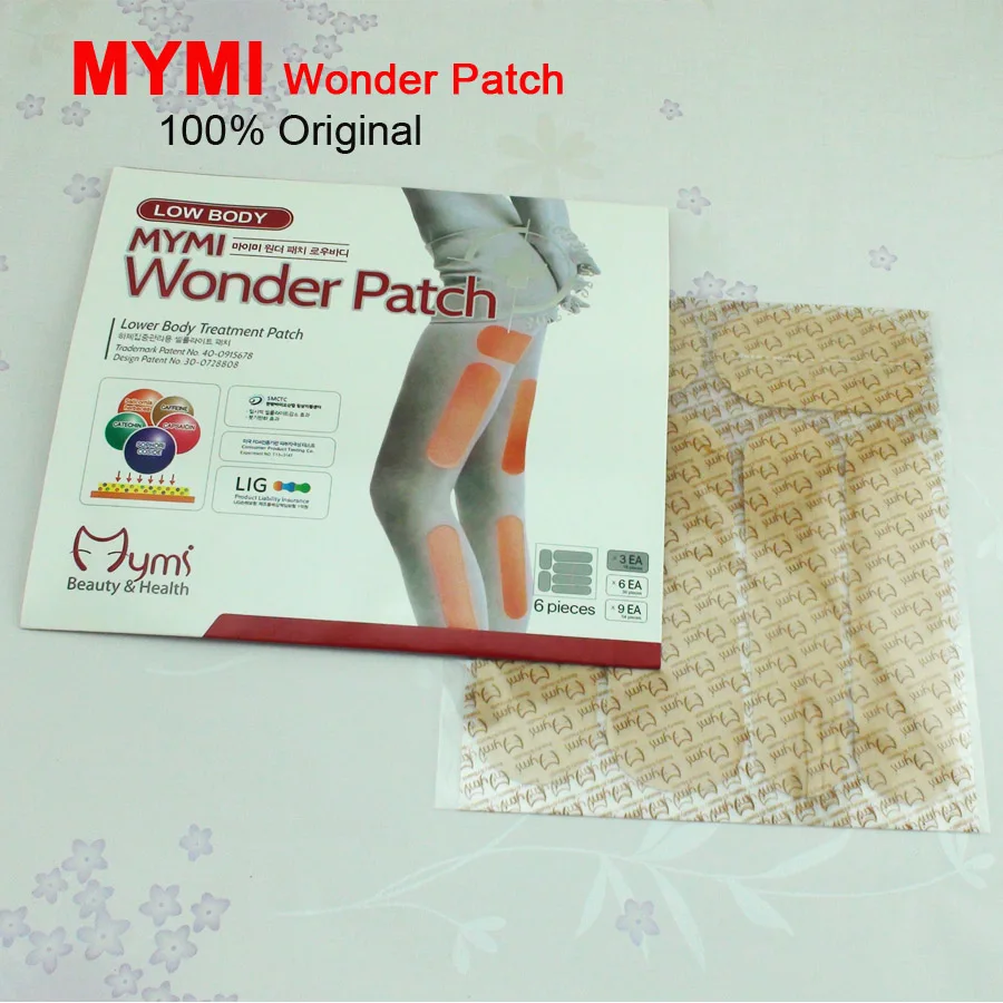18Pcs in 1 Box Mymi Wonder Patch Lower Body Treatment Slimming Slim