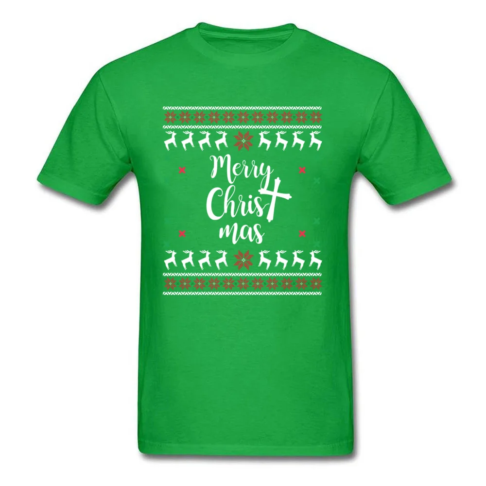 Merry Christ mas Shirt - Christian Christmas Holiday_green