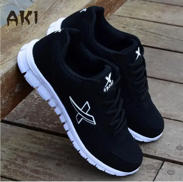 2017 New Lightweight Breathable Mesh Man Casual Shoes Adult Casuals male Men walking Shoes Zapatillas Deportivas