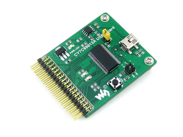USB плата CY7C68013A (mini) # CY7C68013 EZ FX2LP разъем usb для печатной платы модуль с 8051 Core набор
