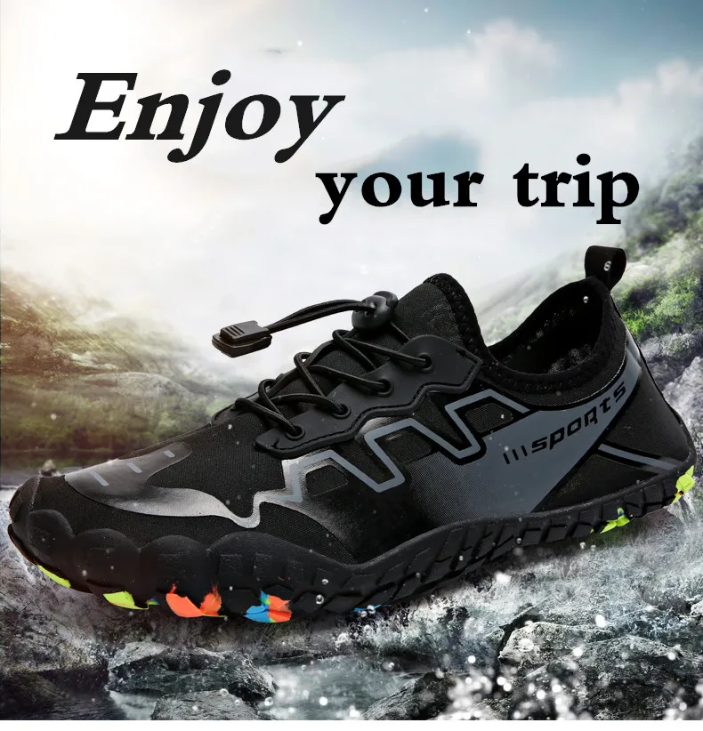 SERENE Brand Water Shoes Bicycle Seaside Beach Surfing Slippers Men Swimming Shoes Climbing shoe Outdoor Soft Fitness Sneakers (1)