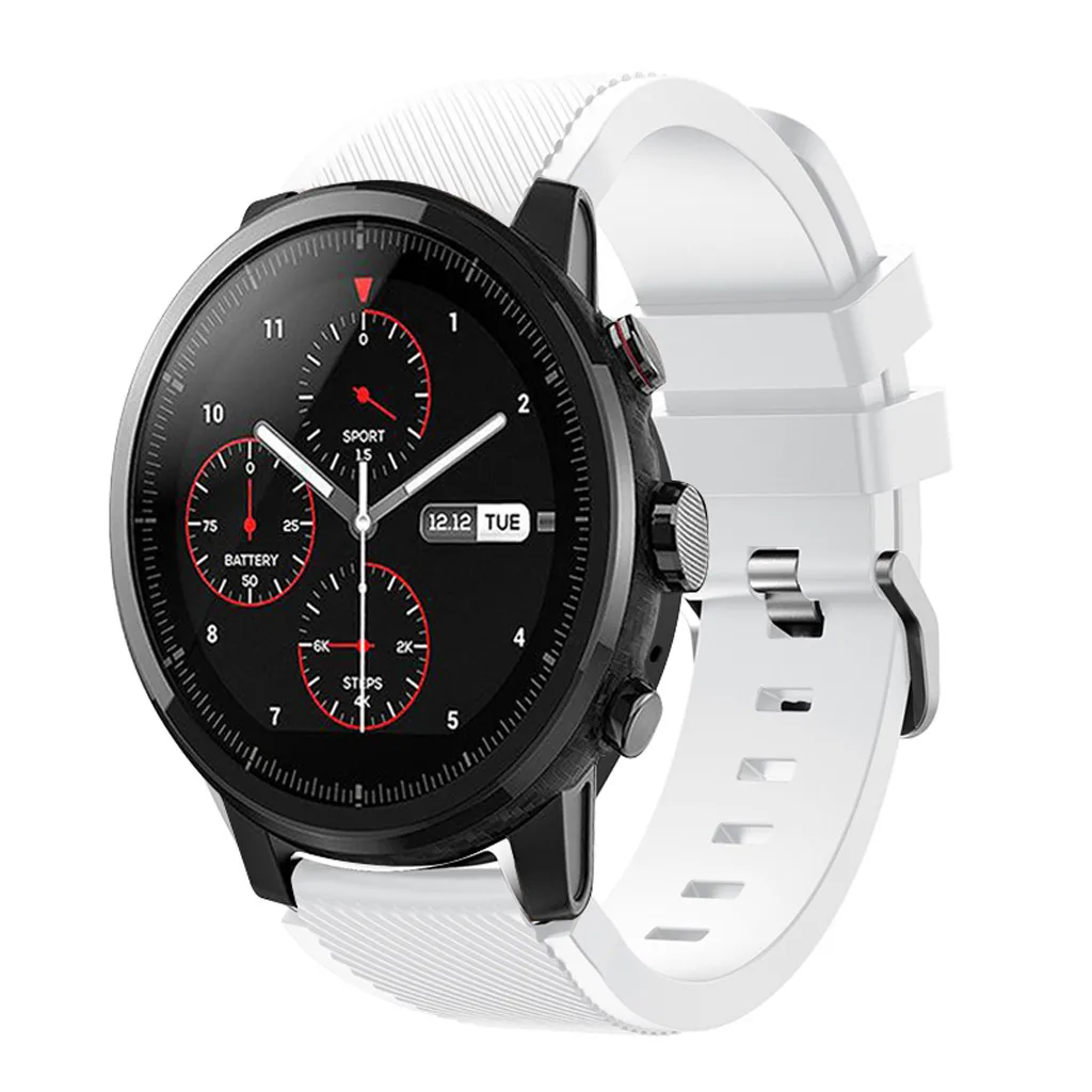 Спортивные ремешки для часов Amazfit Stratos модные повседневные часы из мягкого