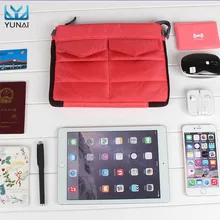 YUNAI For iPad Handle Case Cover Shockproof 9.7inch Tablet Sleeve Case for iPad 4 2 3 Cover Storage Sleeve Bag For iPad Phone