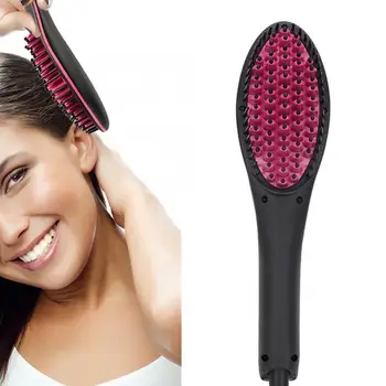 

3 Types Electric Hair Straightener Comb Hair Comb Negative Ions Auto Straight Hair Comb Professional Hair Styling Combs Tool