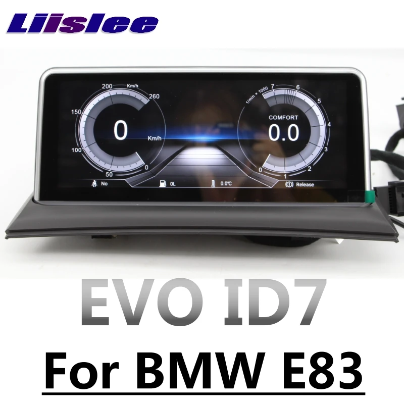 Top LiisLee Car Multimedia For BMW X3 E83 2003~2010 EVO ID7 GPS Map 10.25"Android Audio Radio Stereo CarPlay Adapter Navigation NAVI 2