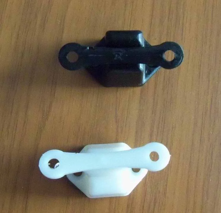Door stopper resile nylon stopper Limiters for Rv door push catch Holder for RV Cabinet Doors white color