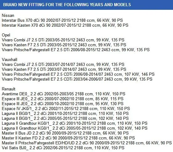 Клапан рециркуляции выхлопных газов для Nissan OPEL Vauxhall Renault 4434381 93183942 93198327 8200374784