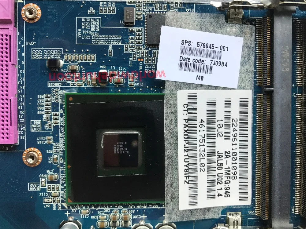 576945 001 стильная материнская плата для HP DV4 ноутбука JAL50 LA 4105P PGA478 DDR3 Чипсет GL40 100%