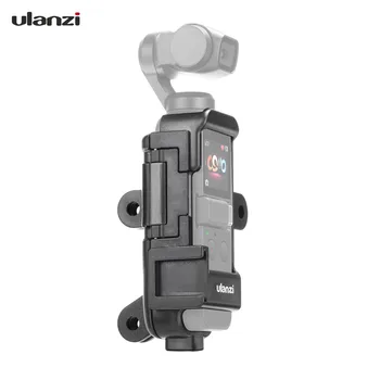 

ULANZI OP-7 Vlog Extended Housing Case for DJI Osmo Pocket Cage with Cold Shoe Mount for Microphone/Motovlog VS Osmo Action