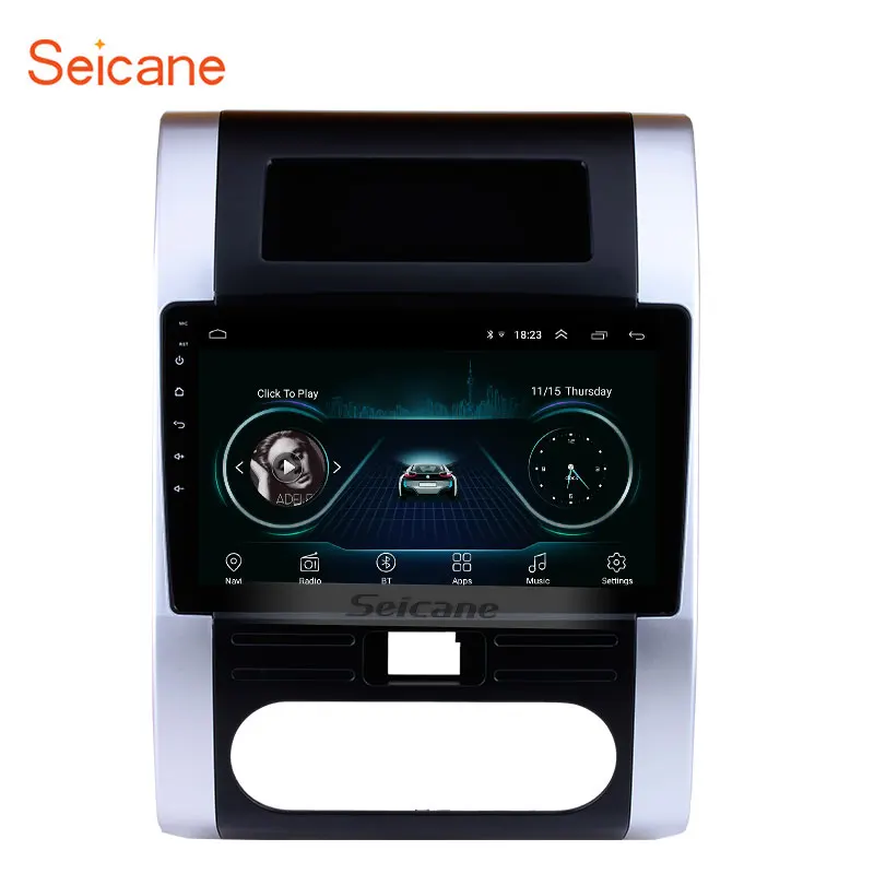 Цена Seicane 10,1 Android 8,1 2Din четырехъядерный автомобильный Радио gps мультимедийный плеер головное устройство для 2008 2009 2012 NISSAN X TRAIL Dongfeng MX6