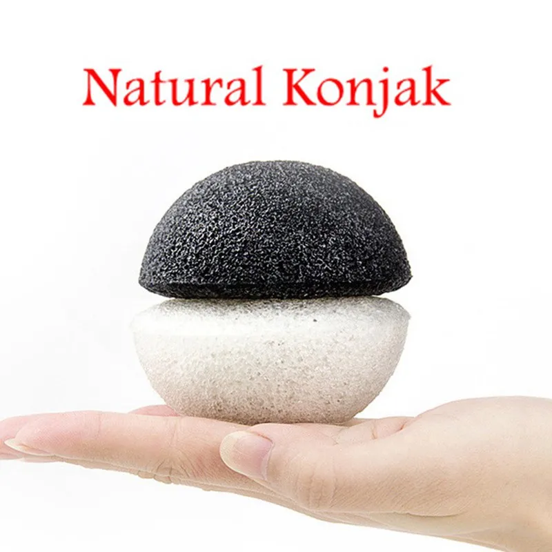 Спонж Konjac beauty первой необходимости натуральный спонж Конняку очиститель пор для лица моющая Губка Уход за кожей лица Инструменты