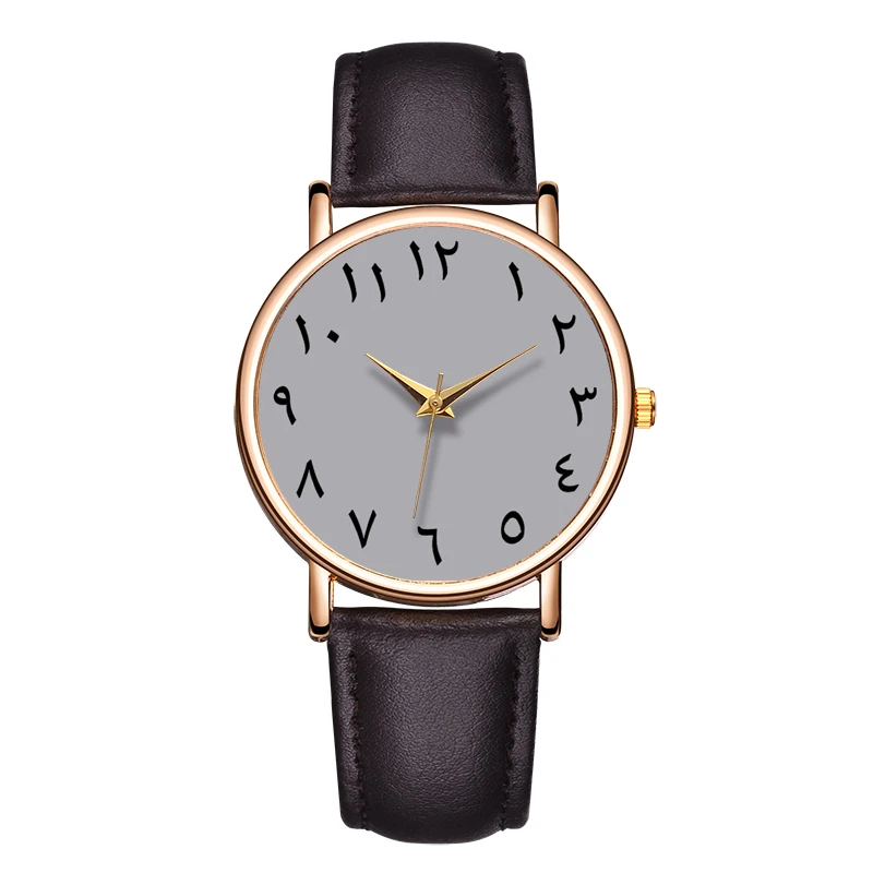 Baosaili Лидер продаж арабских цифр Детские весы Для мужчин часы женщин Relojes Feminino