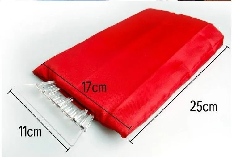 Автомобильный скребок для льда, портативное лобовое стекло автомобилей, снежные скребки, толстые флисовые перчатки, сохраняющие тепло, зимние аксессуары для мужчин и женщин