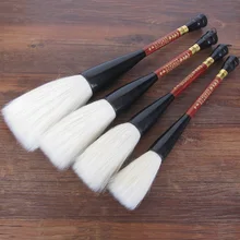 4 шт. чистый шерстяной бункер для волос-фигурные макияжные кисточки кисточка для китайской каллиграфии ручка большая кисть для надписи китайские чернила живопись поставки