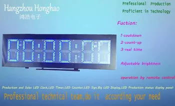 Online Outdoor Led Timer Blue Timer Led Timer Led Colockbig Size Clock Countdown Clock Sport Fact Clock Free Shipping