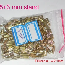 100 шт 5+ 3 мм латунная стойка/скоба/пробойник для камеры безопасности PCB модуль установка в сборе