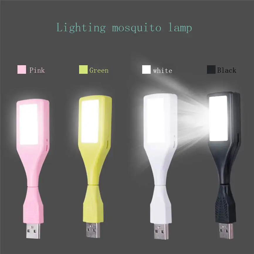 

Super Night Light Three-in-one Outdoor Portable USB Aromatherapy Mini Led Mosquito Travel Emergency Light Dropshipping June#6