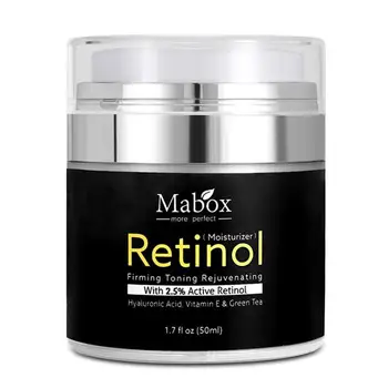 

Retinol 2.5% Moisturizer Face Cream Skin Care Whitening Cream Nourishing Collagen Remove Wrinkle Vitamin E