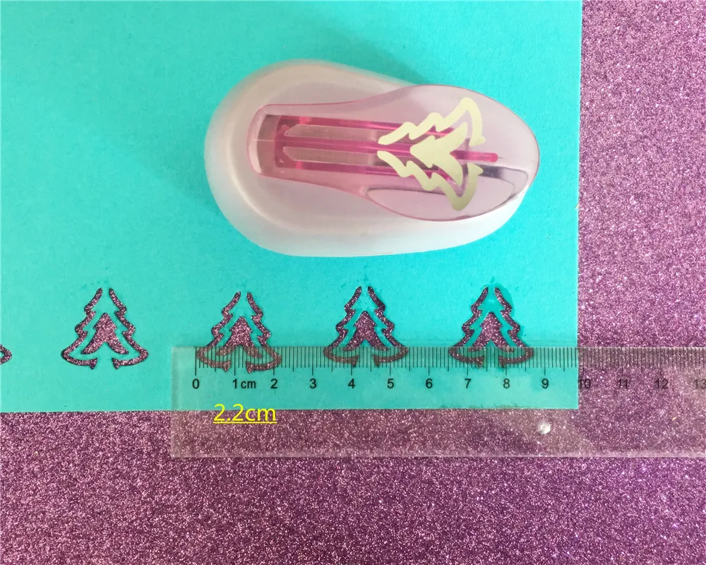 1 ''/2,2 см новогодняя елка Дырокол diy ремесло дырокол для скрапбукинга дырокол для детей скрапбукинга бумажный резак тиснение резчик