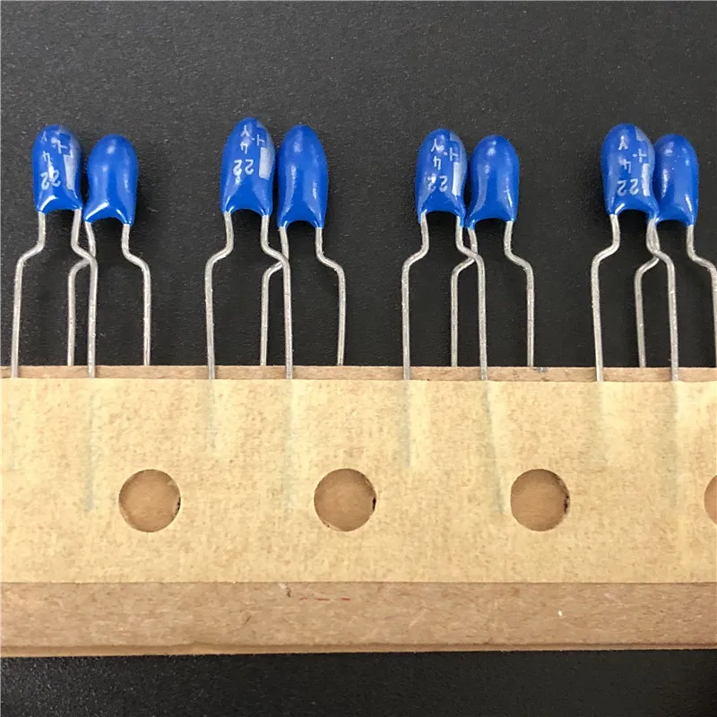 10pcs/100pcs 22uF 4V Tantalum capacitor 4V22uF 226 DIP Radial | Электронные компоненты и принадлежности