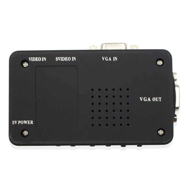 RCA/AV к VGA конвертер S видео к VGA видео конвертер AV/RCA к VGA видео конвертер для ПК ноутбук
